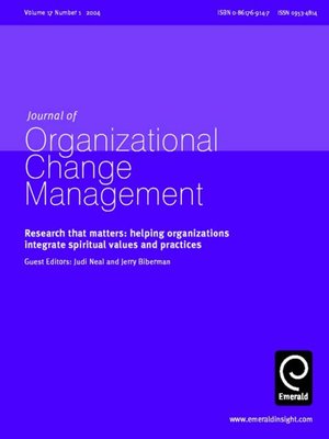 cover image of Journal of Change Management, Volume 17, Issue 1